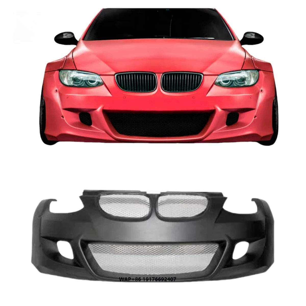 

ForBMW 3 Series E92 E93 2DR Convertible Duraflex RBS Front Bumper Cover - 1pc (Only for MSport)