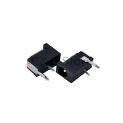10pcs DC-002 1A 30V Black DC Power Jack Socket Connector DC002 3.5*1.3mm 1.3 for Mini DC Socket