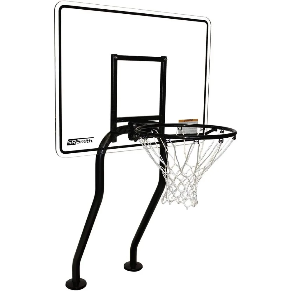 

Swim N' Dunk Salt Friendly Challenge Basketball Game, SINGLE-PIECE RAIL, dual-post design,Hoop Portable
