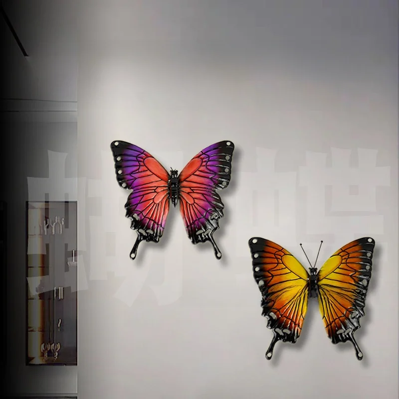 Decorative Iron Art  Home Wall Mounted Sofa Background Wall Hanging Sample Room Metal Wall Decorations