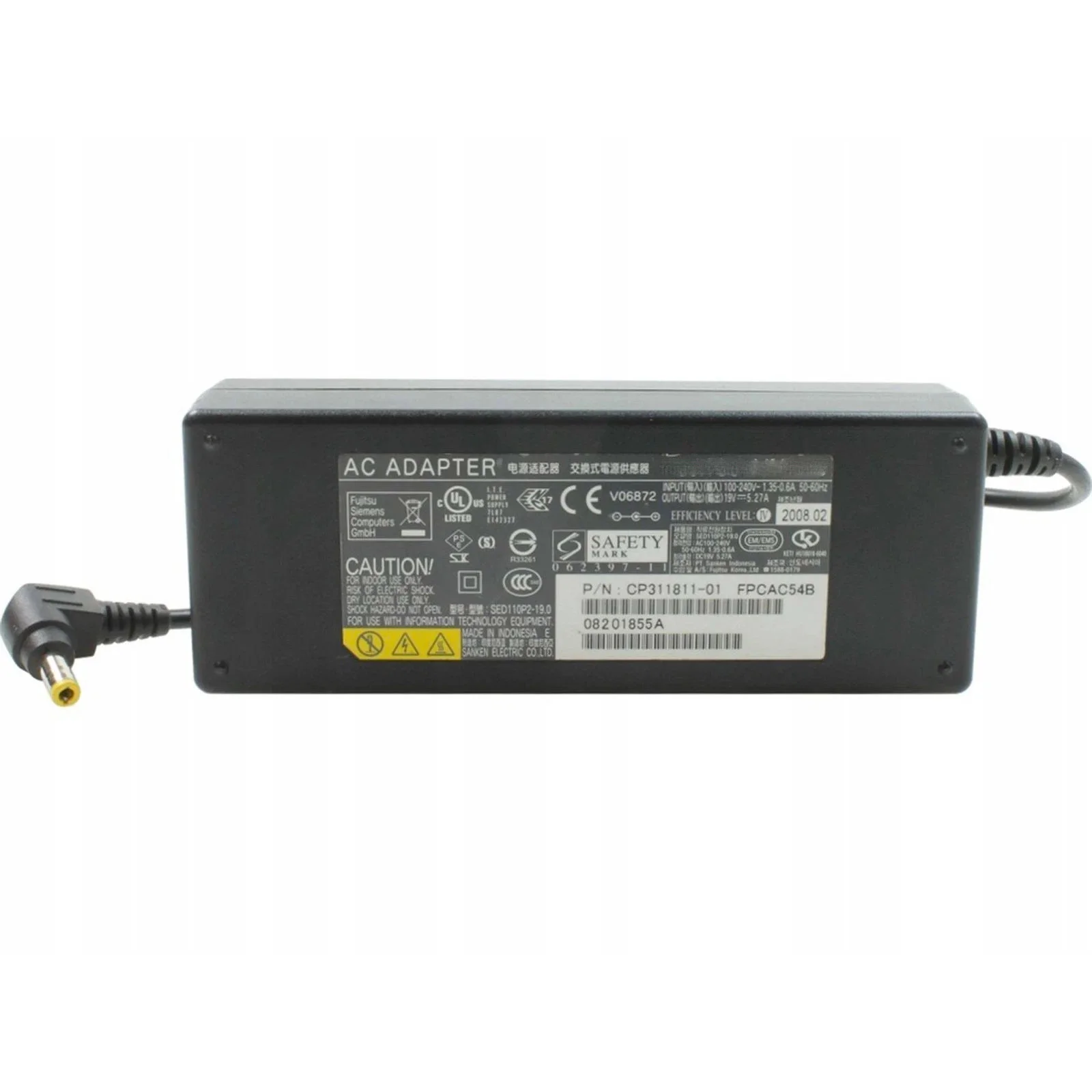 for Fujitsu NH570 N6460 N7010 S6520 Laptpop Power Supply  A11-100P3A 19V 5.27A 100W FMV-AC323B AC Adapter Charger OEM