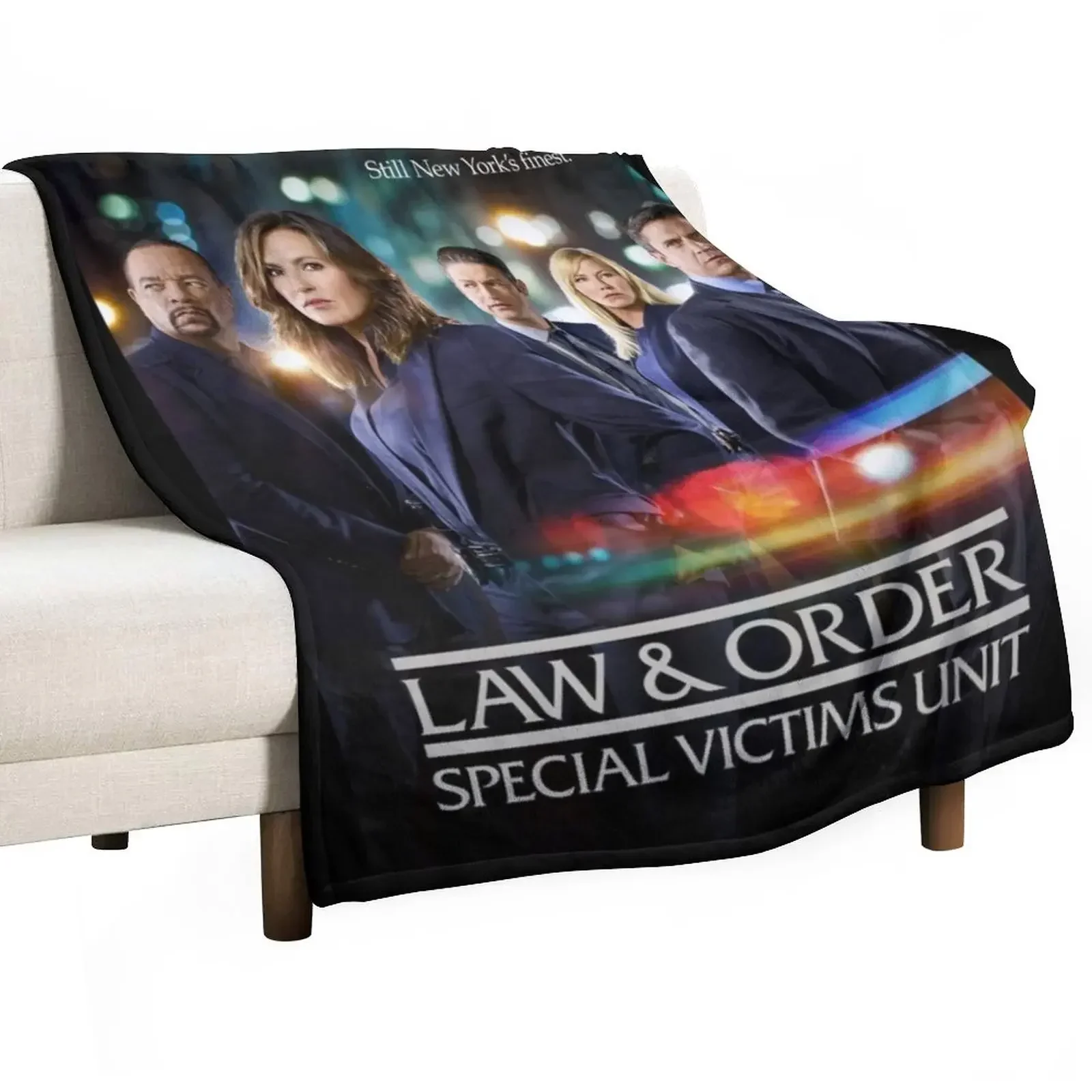 

SVU - Still New York's Finest Throw Blanket Sofa Throw Thermal Blankets