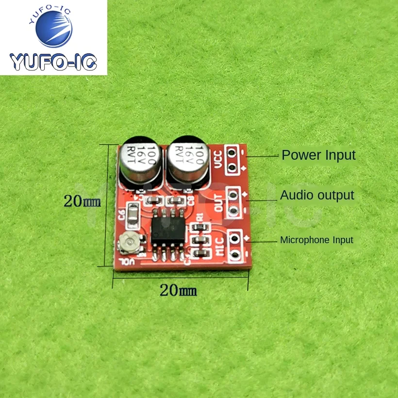 LM386 elektret wzmacniacz mikrofonowy wzmacniacz mikrofonowy z potencjometrem/bez potencjometru wzmacniacz mikrofonowy płyta wzmacniacza