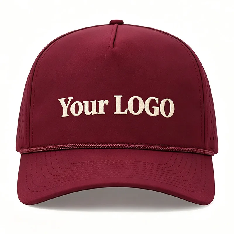 Custom Embroidered Personalized Hats Cheer Caps Quick Dry Trucker Hats Unisex Breathable Curved Brim Snapbacks Women Casual Cap
