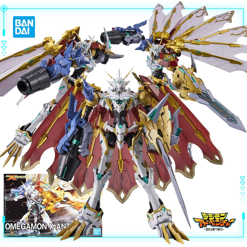 Bandai-Digimon Digital Monster Toys, Figurines d'action, Modèles amplifiés standard, X-Evolution, Omegamon X Figure-Rise, Original, Authentique