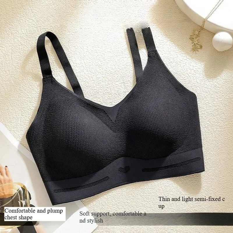 컴포트 얇은 스타일은 강철 반지가 없습니다 여성 속옷 리프트 당겨 부드러운 여성 속옷 피부 친화적 인 통기성 란제리