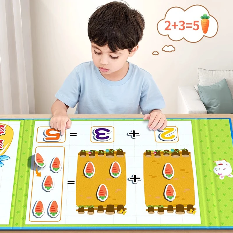 Number Decomposition Toys Math Enlightenment Addition and Subtraction Teaching Aids Children's Arithmetic Puzzle Tools