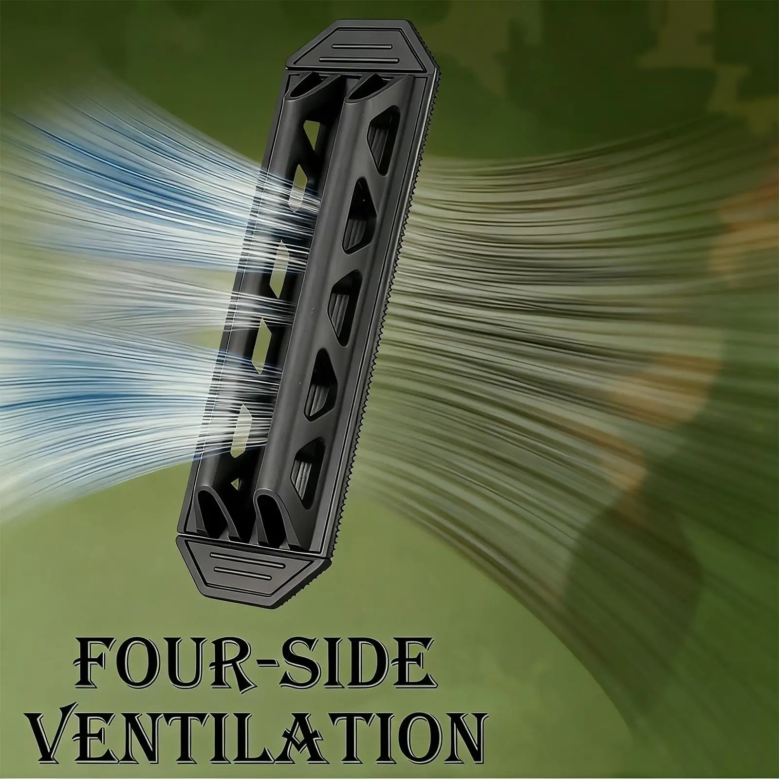 

2 Pack Tactical Backpack Anti-Sweat Breathable Pads Vest Four-Sided Ventilation Cooling Accessories for Enhanced Air circulation