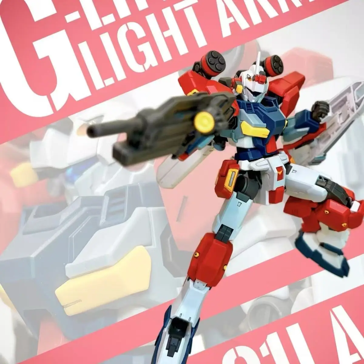 BAOBAO – modèle 1/144 HG RX-81LA G Line Light Armor, assemblage en plastique, figurine d'action Anime, jouets cadeaux, en Stock