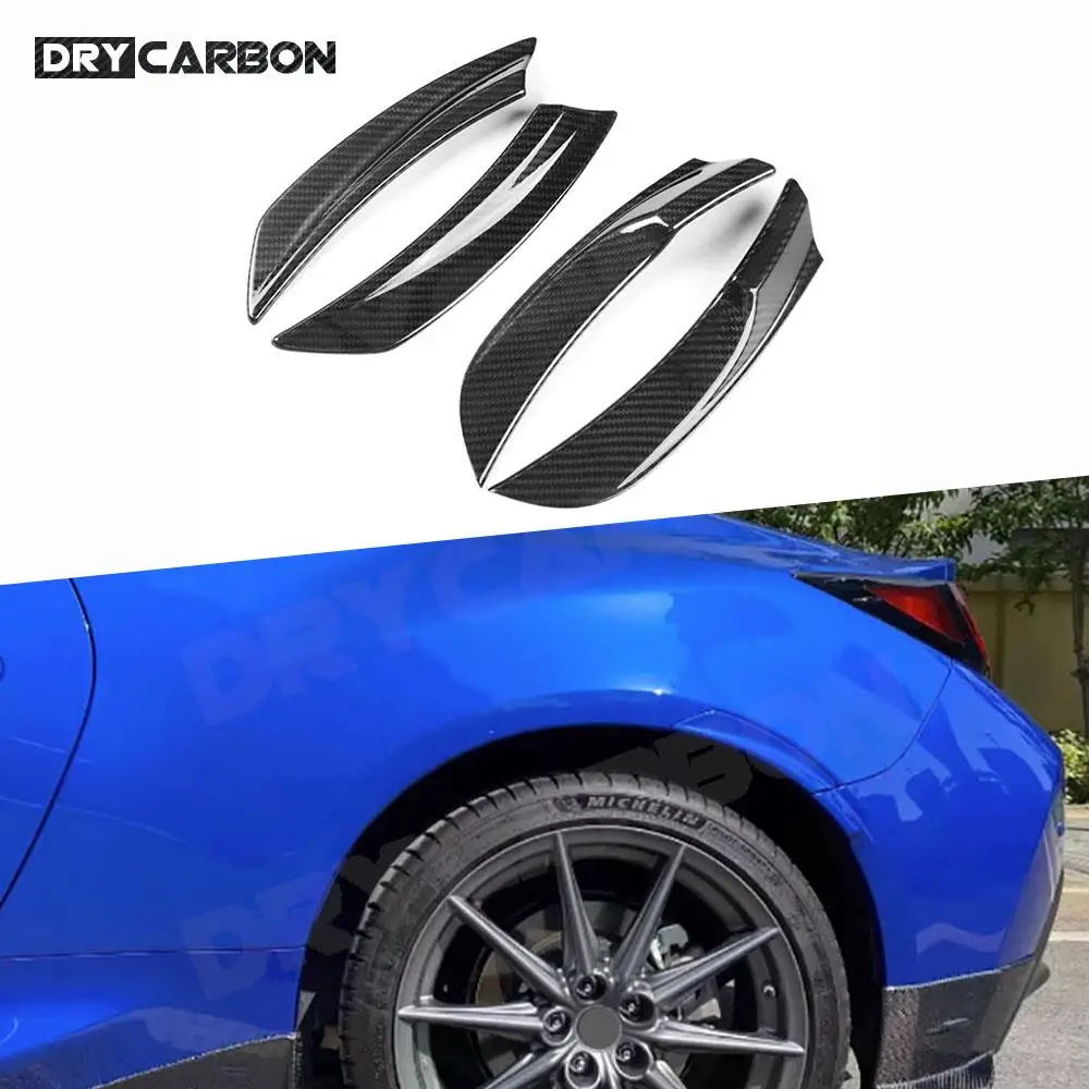 

Carbon Fiber Car Fender Trims Cover Spoiler Body Kits For Toyota GR86 Subaru BRZ 2021+ Car Fender Decoration Accessories FRP