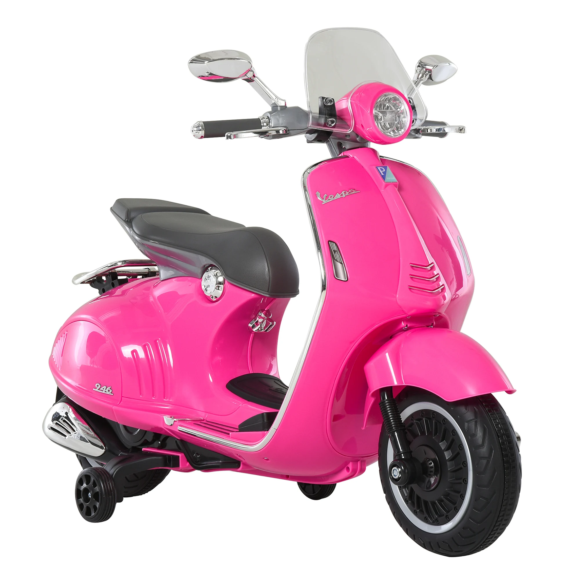 108x49x75 cm Pink Authorized Electric Scooter For 3-6 Years Children