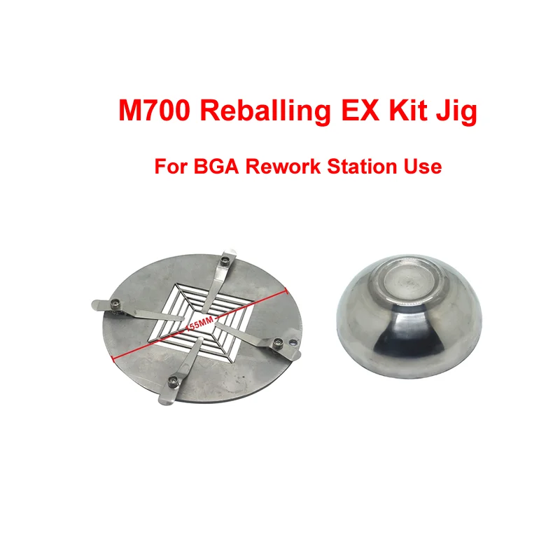 M700 Universal Direct Heat Reballing EX Kit Jig For BGA Rework Station Use