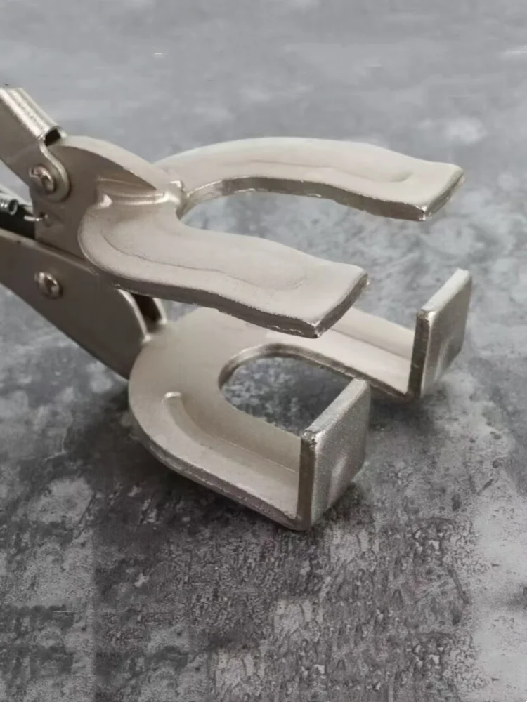 9-Zoll-U-förmige Schweiß-Sperrzange, verstellbare multifunktionale Metall-Schweißklemmenzange, Schnellverschluss für einfache Entfernung – Detail 5