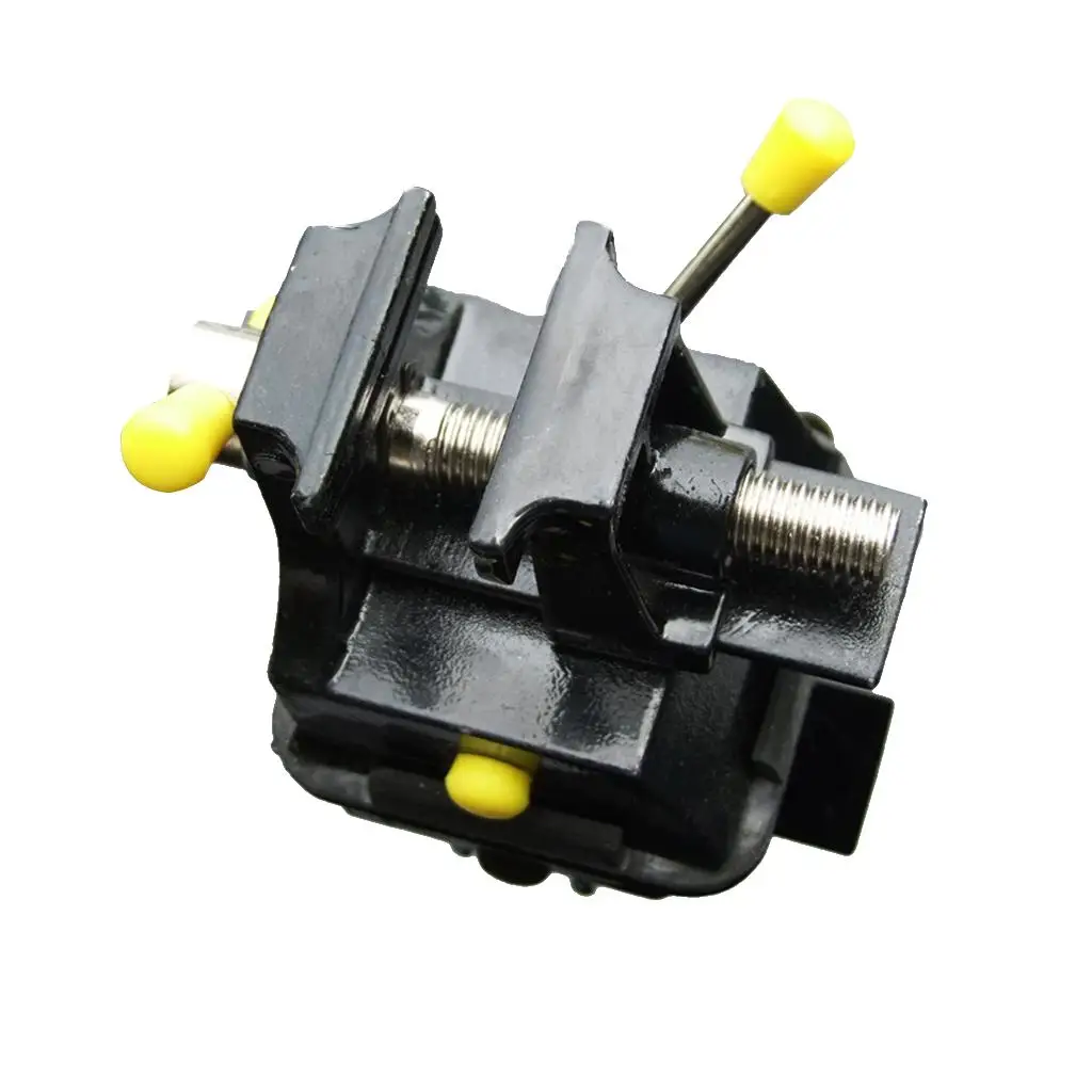 40mm Mini Sucker Bench Vise 360-Degree Swivel Base Aluminum Table Vice Clamp