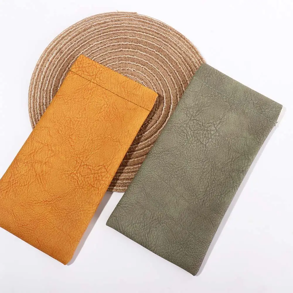 保護コーブ男性自動クローズド女性レザーメガネケース眼鏡プロテクターケースサングラスポーチ眼鏡ホルダー