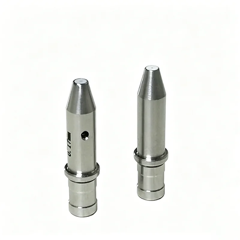 2PC Tipped Guide Nozzle 0.1-1.0mm Taiwan Punching Machine Guide Eye Mold for Drill Puncher