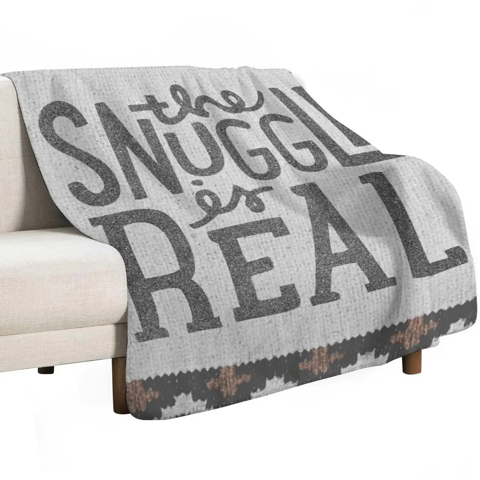 The Snuggle is Real Throw Blanket Soft Extra Large Throw Plaid Stuffeds Sofa Quilt Bed covers Blankets