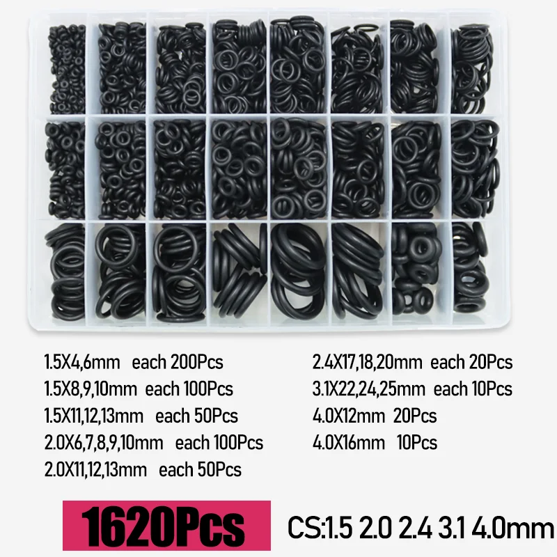 3230p O-Ring Nitrilkautschuk O-Ring NBR Dichtung Dichtung O-Ring CS 1/1,5/2,0/2,4/3,1/4,0 mm Auto Auto Fahrzeugreparatur Ölbeständiger O-Ring – Detail 6