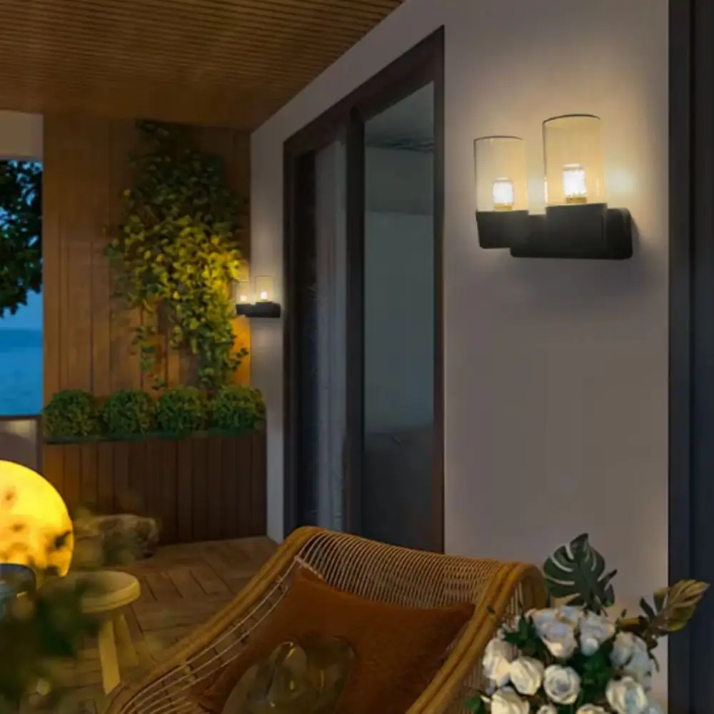 IP65 Waterproof Outdoor Wall Light Aluminum Material Decoration Light Wall Light New Chinese Style Cross-border Style
