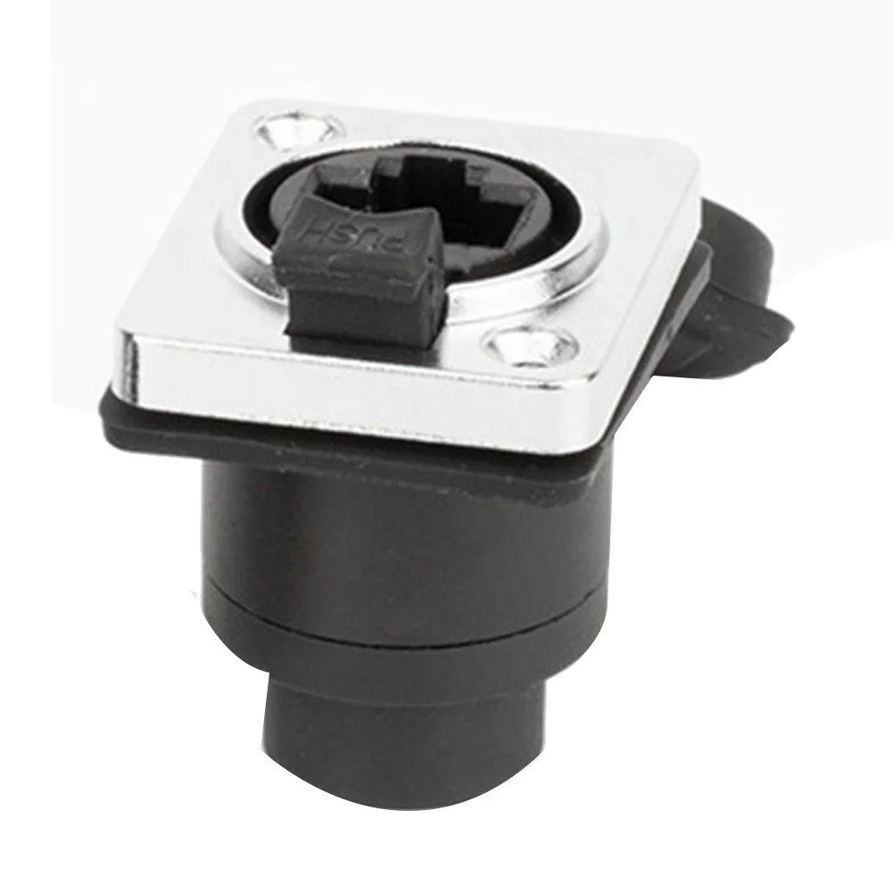 RJ45 Waterproof Network Connector 8P8C Female Panel Mount Sockets RJ45 Ethernet Connector(Style 2)