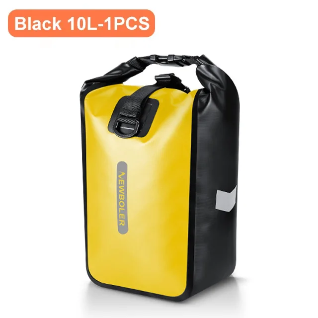 NEWBOLER 10L 20L Waterdichte Fiets Voorvork Tas Quick Release Fiets Achterbank Kofferbak Tas Fietstas Fietsaccessoires