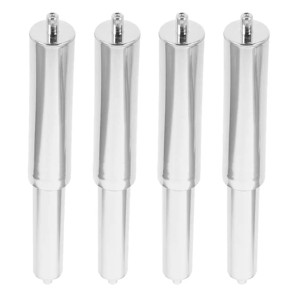 

4 Pcs Paper Towel Holder Accessories Stainless Steel Spring Rod Adjustable Retractable Tissue Roll Bracket Replacement Supplies