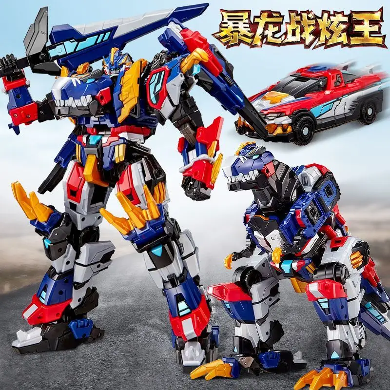 MiniForce Penta X Ranger Transformatie Robot Bot REX KAISER Model Mini Force Vervorming Combiner Action Figure Speelgoed Gift