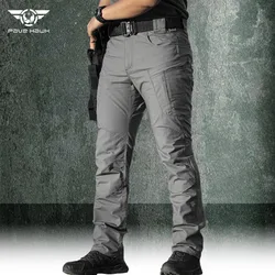 Summer X5 Cargo Pants Men Army Military Tactical Pant Streetwear Jogger wear-resisting Trekking Hiking Mountain Work Trousers