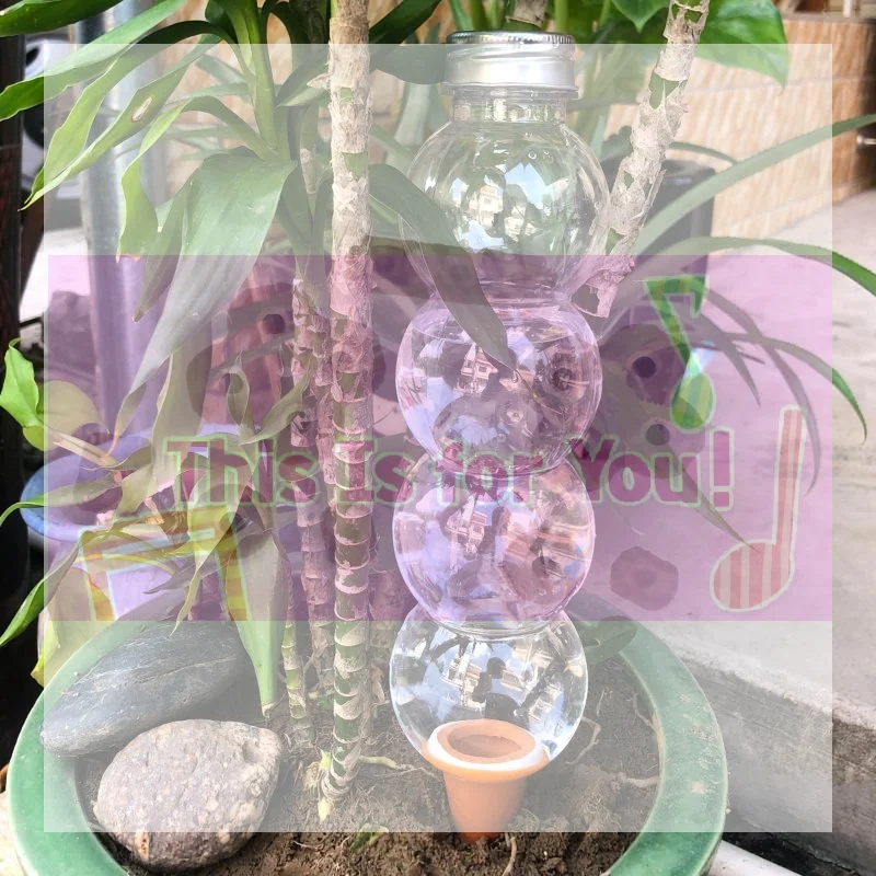MA1Pcs Creative Automatic Water Device Plant Waterer Self Watering Home Garden Tools Gardening For Indoor And Outdoor Plants