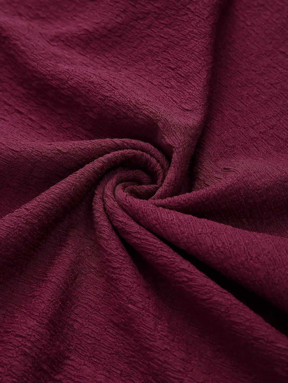 تي شيرت نسائي لخريف 2025 مزين بالدانتيل وأكمام مضيئة وكشكشة مع حزام قابل للإزالة بلوزات حمراء