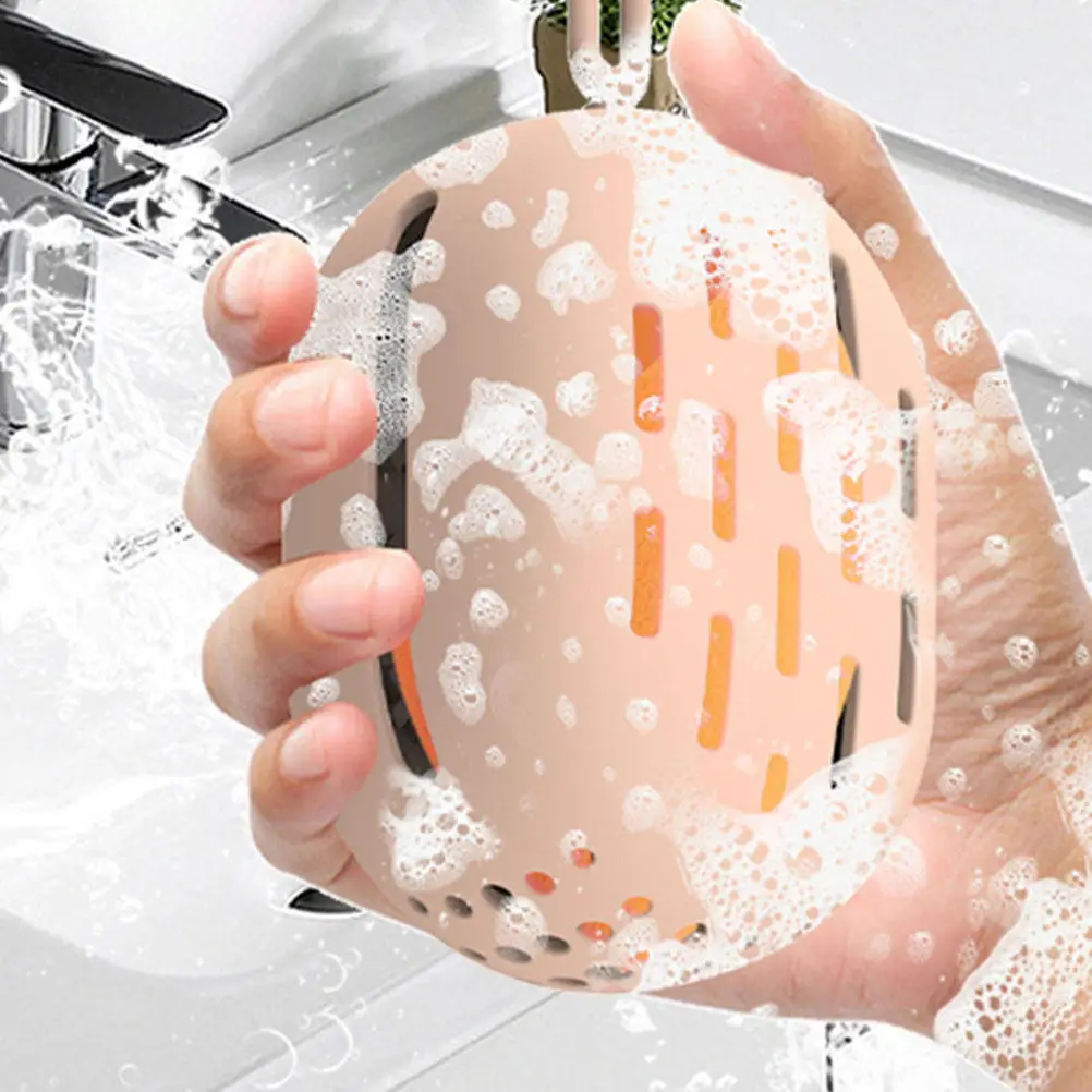 

Набор из 1 перфорированного силиконового держателя для кистей для макияжа: сохраняет спонжи для макияжа сухими, организованная система хранения, портативный органайзер для косметических инструментов, компактный, для путешествий