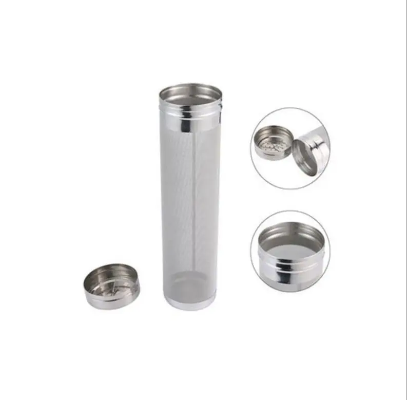 KegLand Stainless Steel  Filter Tube with Chain Beer Wine Brewing Equipment