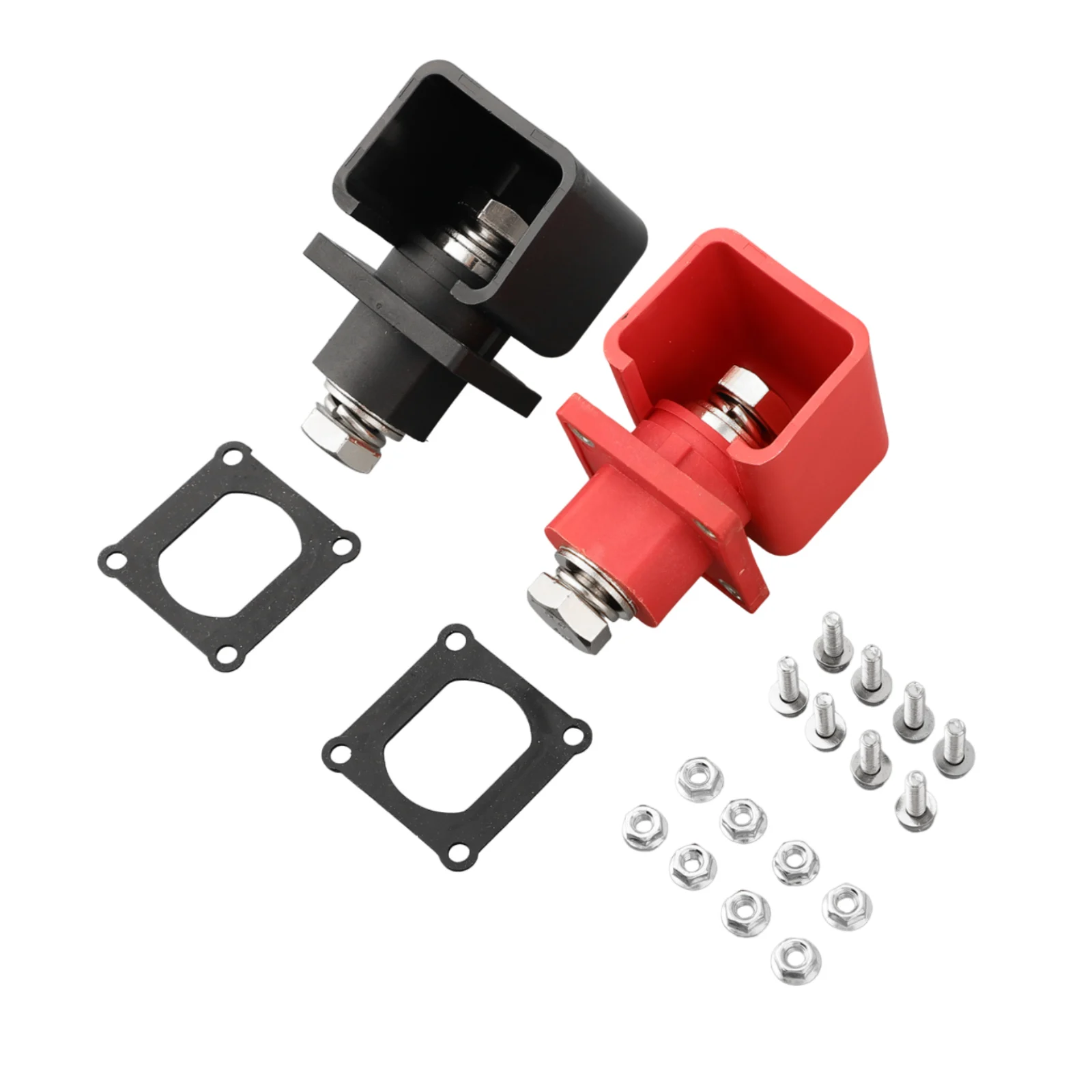 2pcs 300A DC500V High Current Energy Storage Terminal Battery Connector Terminal Block For M10 Wire Core Diameter