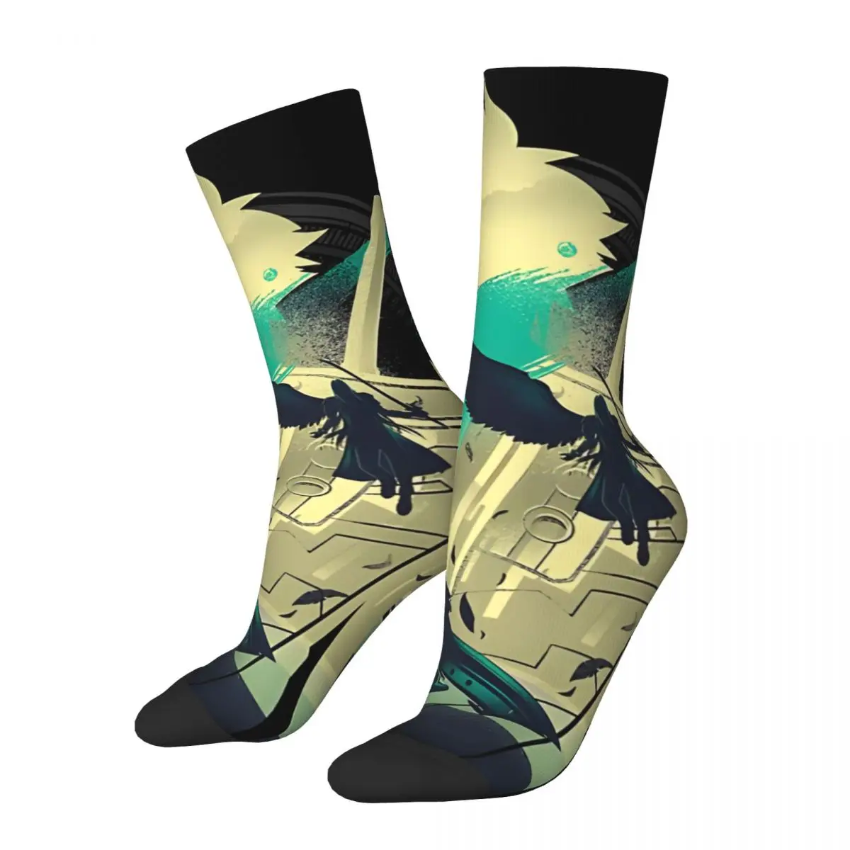 Ex-Soldier Of The VII Ver 2 Calcetines para hombre, Retro, Harajuku, Street Style, novedad, Casual, Crew Sock