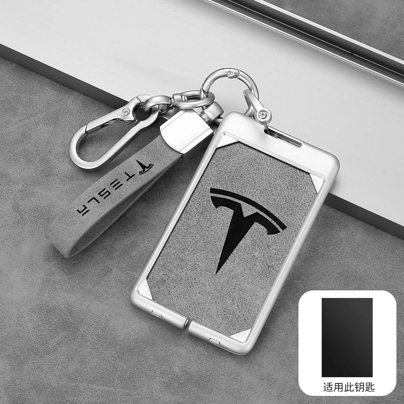 Zinc Alloy Car Smart NFC Card Key Case Cover Protection Shell For Tesla Model 3 Model S Model X Model Y Keyless Auto Accessories