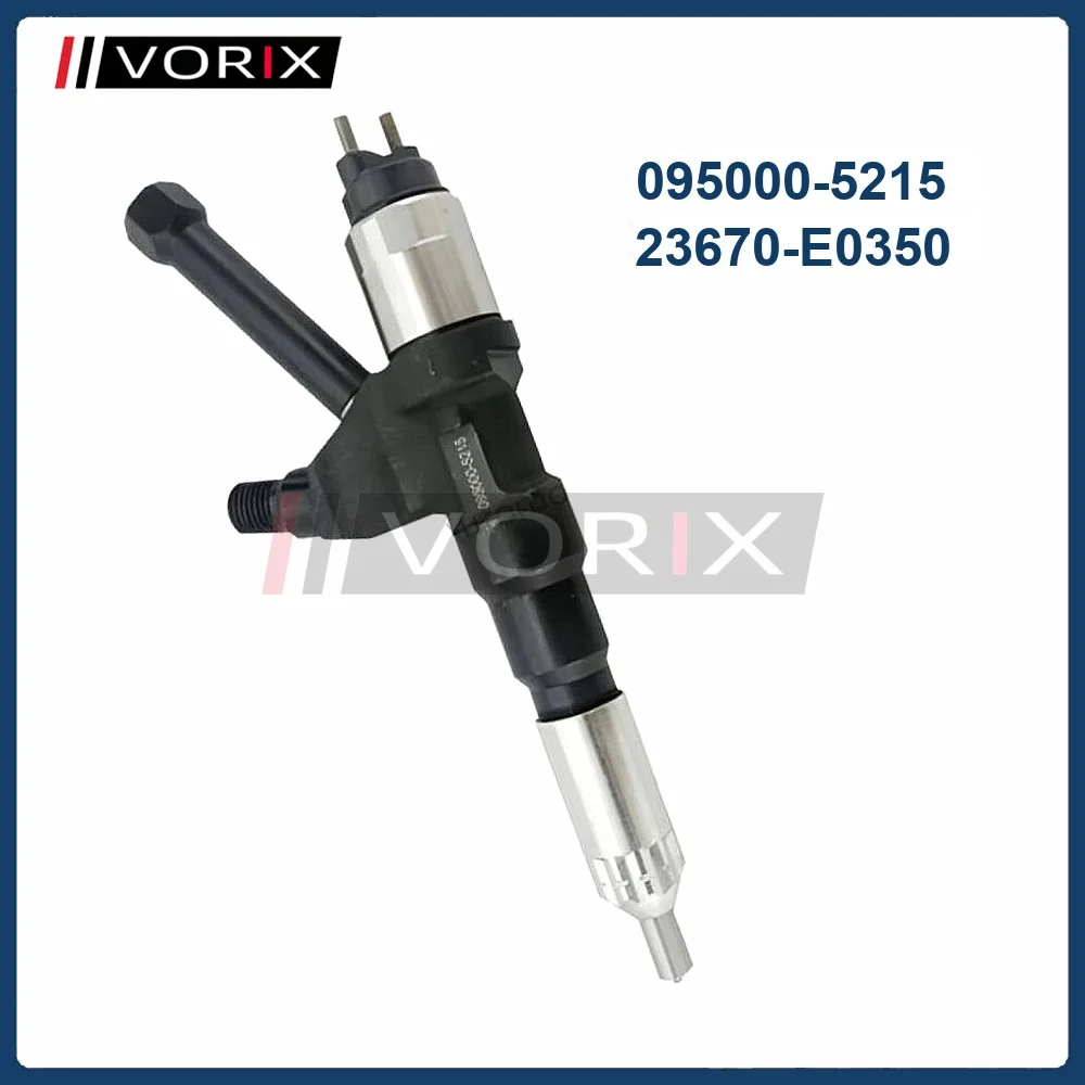 

Fuel injector ASSY 095000-5215 23670-E0350 For Hino P11C Kobelco SK450-8 SK460-8