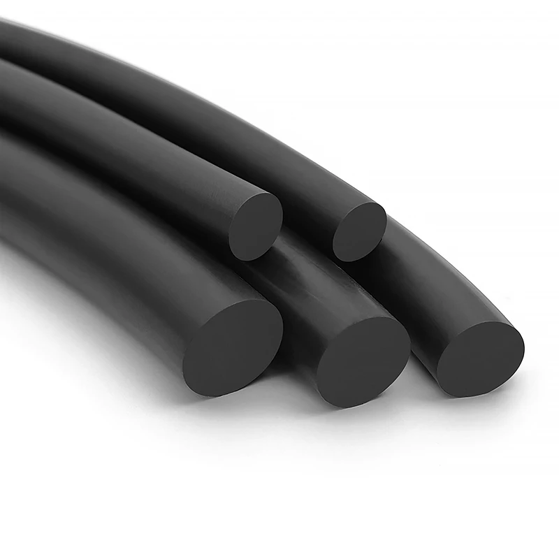 Durchmesser 1mm-10mm, 1M-5M, massiver schwarzer FKM-Rundstreifen, O-Ring-Gummischnur, gute Abdichtung, öl- und chemikalienbeständig, Dichtungsband für Autotürdichtungen – Detail 6