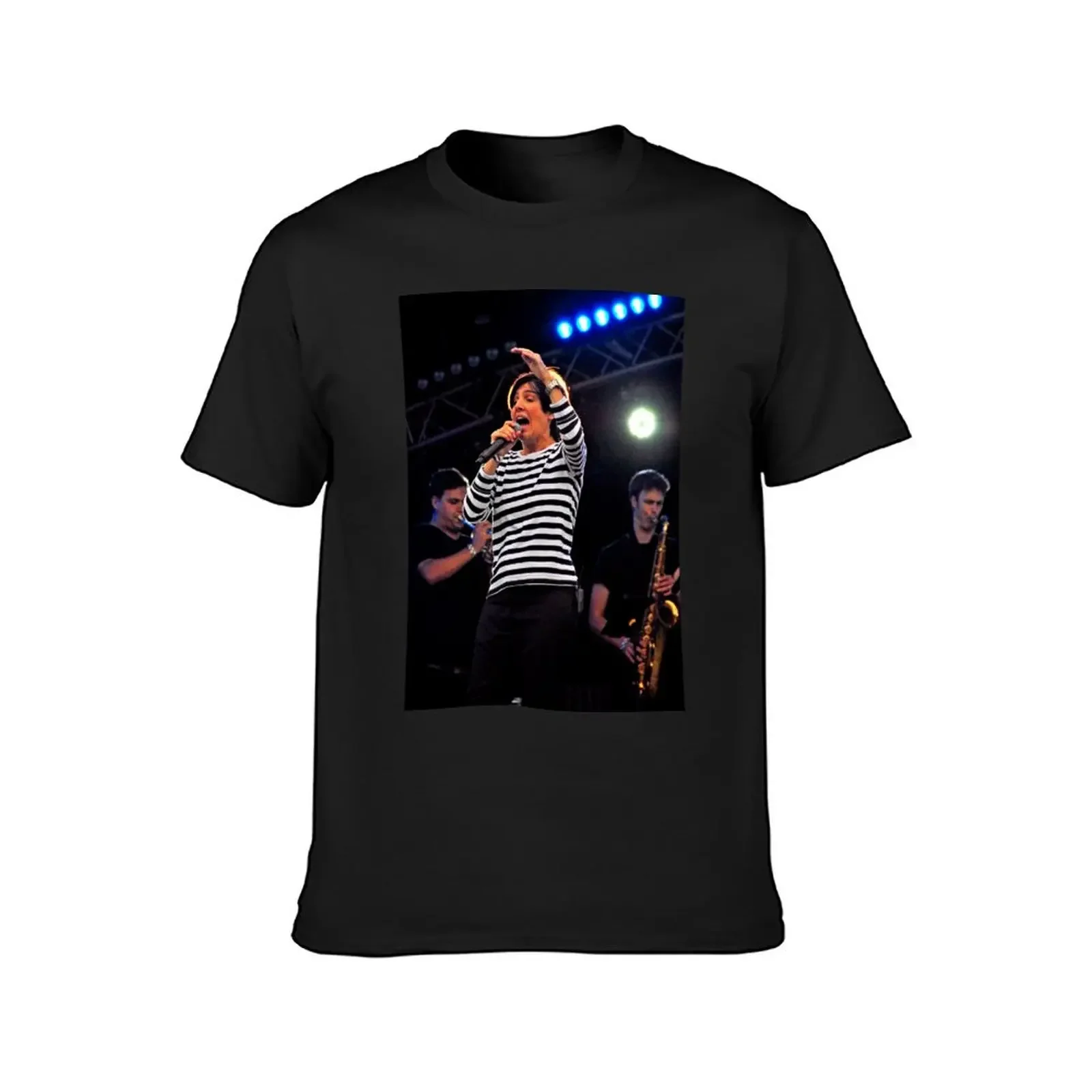 Sharleen Spiteri Performing Live With Texas T-Shirt new edition plus size clothes slim fit t shirts for men