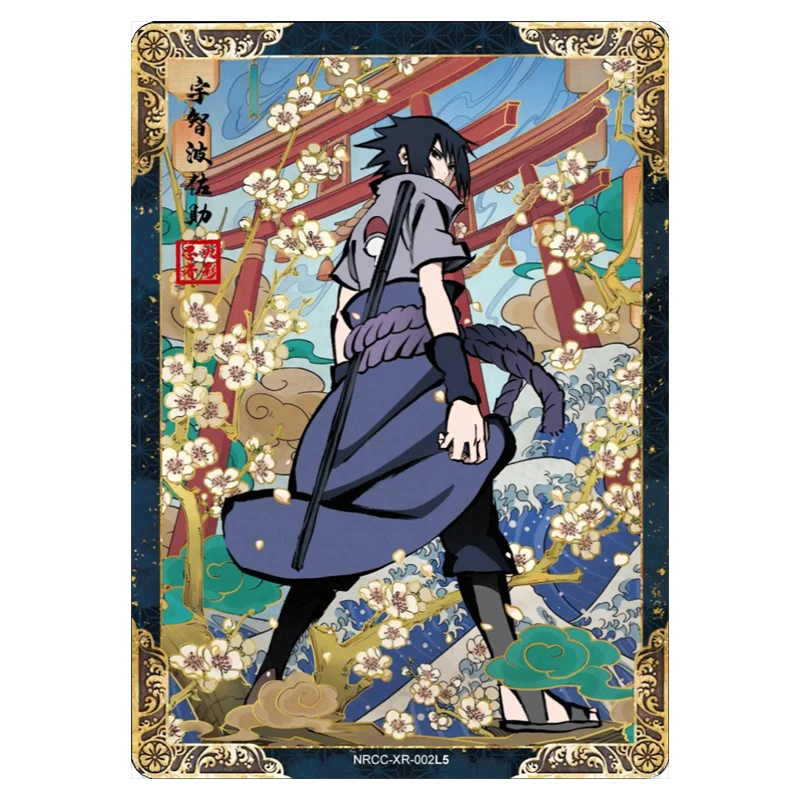 XR-001-006 de cartas de Naruto, Cartas coleccionables de Anime, Uzumaki, Jiraiya, Namikaze, Minato, Kakashi, Hagi Boy, regalos de vacaciones