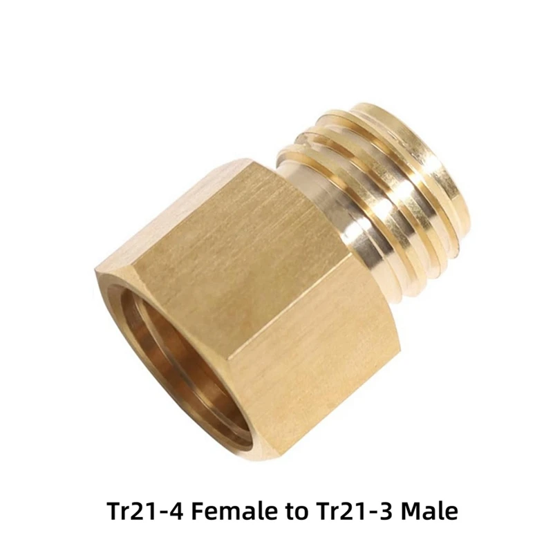 A86I-โซดา CO2 แก๊สแปลงอะแดปเตอร์สําหรับ Sodastream Tr21-4 หญิง Tr21-3 ด้ายชาย Quooker Cube ถังเอาต์พุตทองแดง