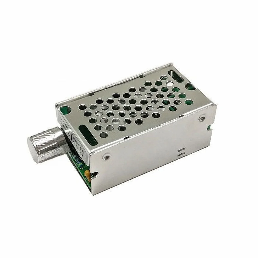 Stepless motor speed regulator DC motor controller reverse connection protection compatible with 10V to 60V power 10 amp current