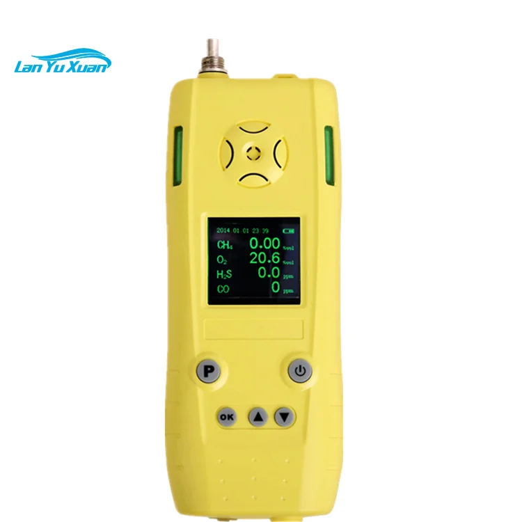 

Portable Pump Suction Four-in-one Multi Gas Detector