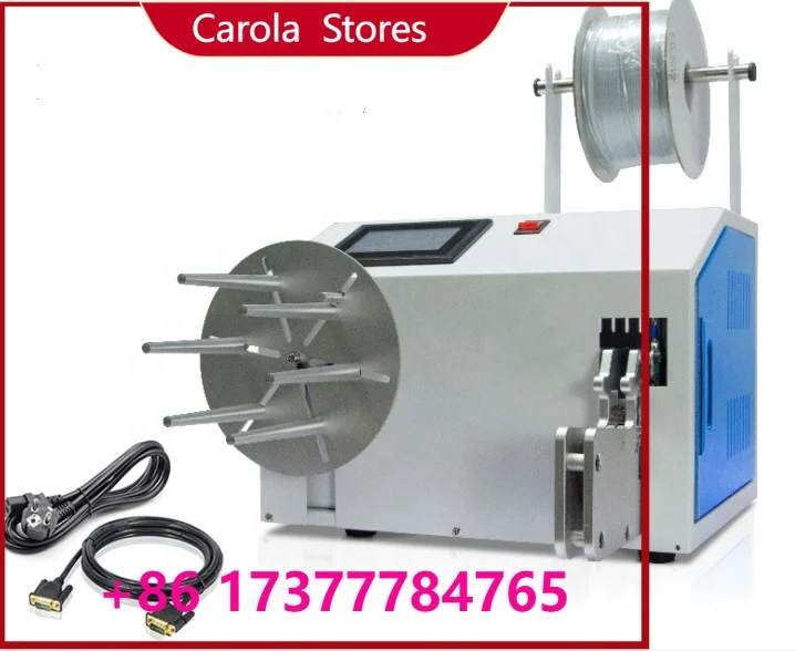 X-40WT Automatic Wire Twisting & Binding Machine 15-40mm Bundling Diameter Auto Twist Tie Machine For USB Earphone