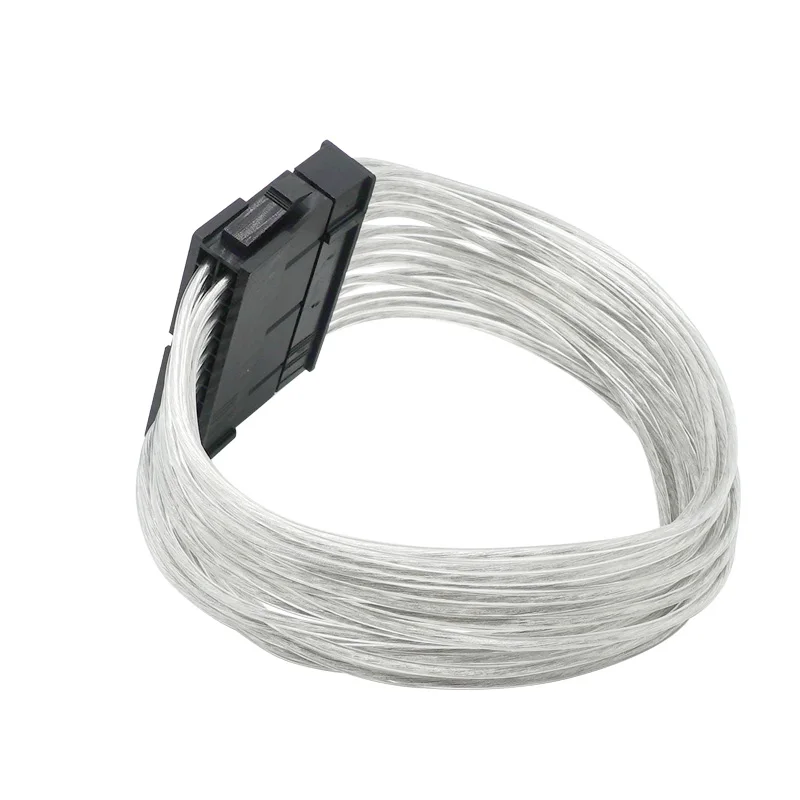24 Pin PSU Power Supply Extension Cable 20+4 Pin Tinned Copper Supply Male To Female ATX Mining For Computer Adaptor