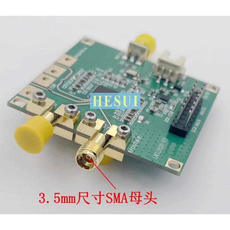 LMX2820 development board RF High frequency matching board 45MHz-22.5GHz output frequence adjustable PLL RF signal source module image 3