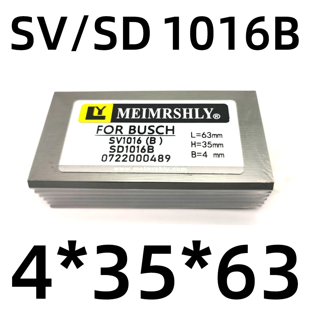 4x35x63mm 7pcs  Series Blade Vane  SV/SD 1016B for Vacuum Air Pump