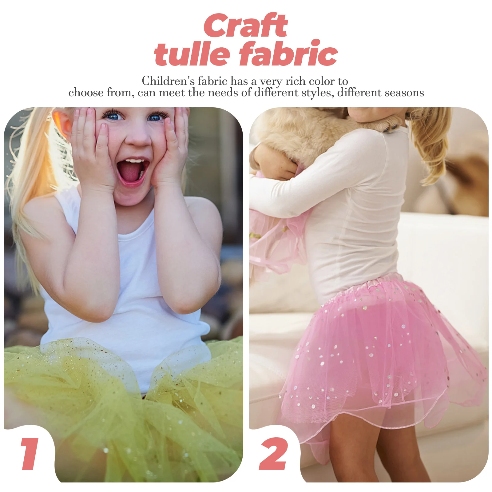 

Strawberry Pattern Tulle Roll Headdress Gauze Ribbon Wrapping Fabric for Girls Decorative Dress Festival Crafts