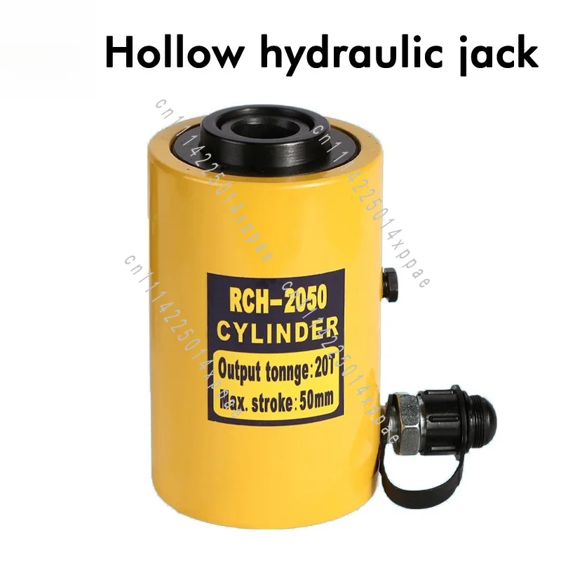 Maintenance Tools 20T Hydraulic Jack and 1pc RCH-2050 Hollow Hydraulic Jack Multi-purpose Hydraulic Lifting