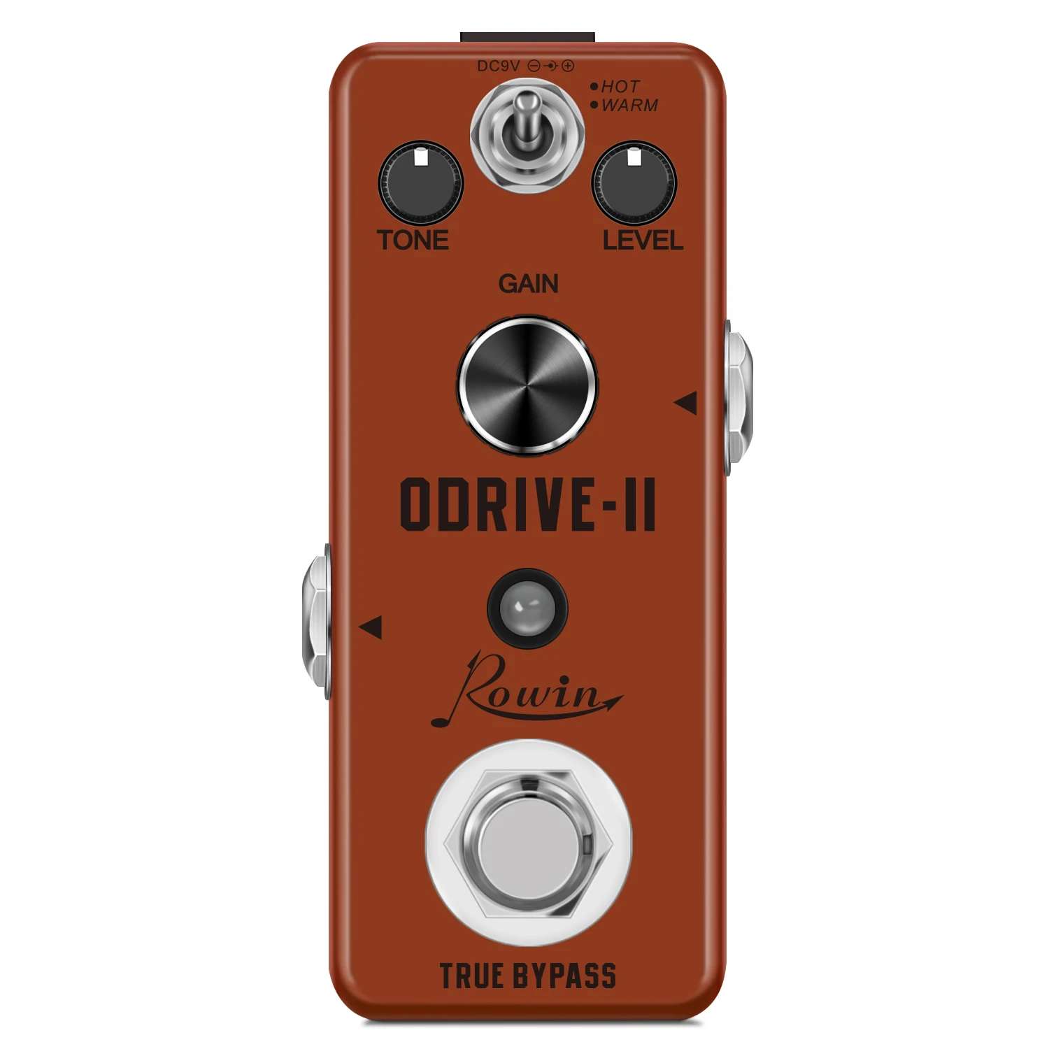 Rowin LEF-302B ODRIVE-II Classical Electronic Overdrive Guitar Effect Pedal True Bypass c