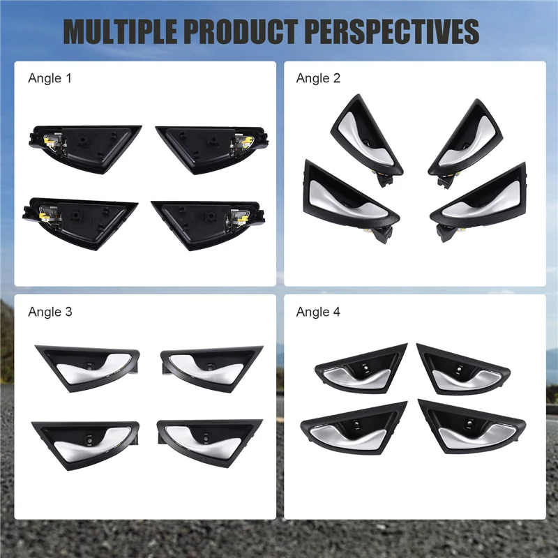 4Pcs Car Interior D…